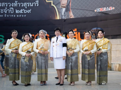 ร่วมพิธี “รำบวงสรวงท้าวสุรนารี ครบรอบ 200 ปี วีรกรรมย่าโม” เนื่องในงานฉลองวันแห่งชัยชนะของท้าวสุรนารี ประจำปี 2569
